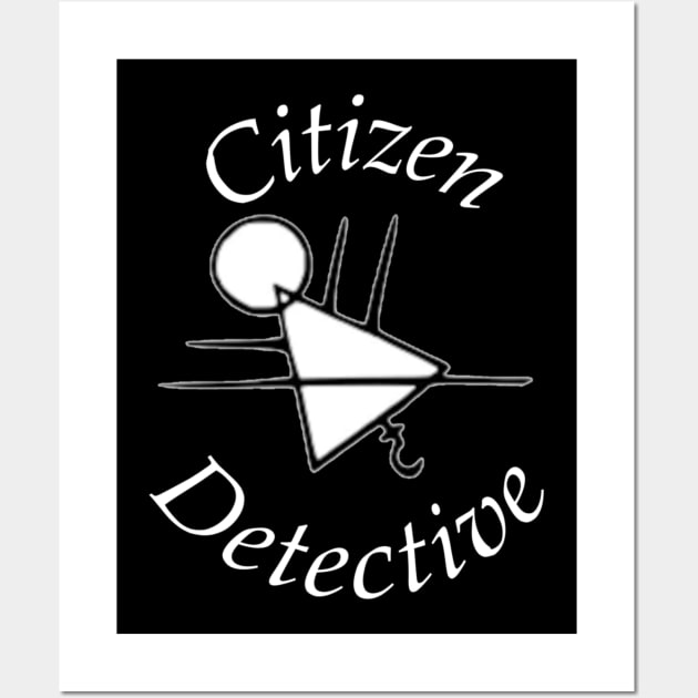 Yellowjackets Citizen Detective Wall Art by The Witch's Wolf